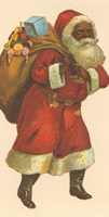 Framed African American Santa III