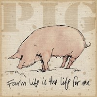 Framed Farm Life II