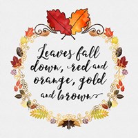 Framed Pumpkin Spice Sentiment I