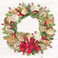 Framed Christmas by the Sea Wreath square