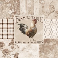 Framed Farm Nostalgia I Neutral