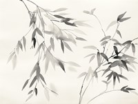 Framed Bamboo Leaves II