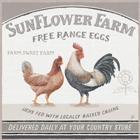 Framed Vintage Farm V