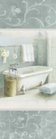 Framed Refreshing Bath Brocade III