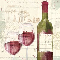 Framed Chateau Winery III