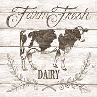 Framed Farm Fresh Dairy