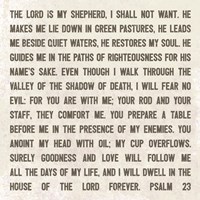 Framed Lord is My Shepherd