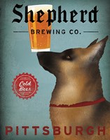 Framed Shepherd Brewing Co Pittsburgh