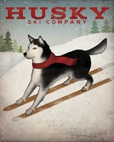 Framed Husky Ski Co