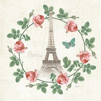 Framed Paris Arbor VII