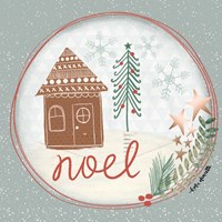 Framed Noel Snow Globe