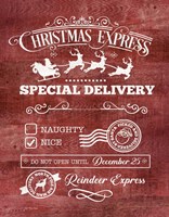 Framed Christmas Express