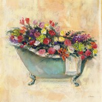 Framed Bathtub Bouquet I