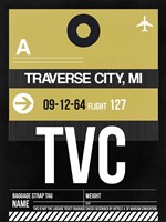 Framed TVC Traverse City Luggage Tag II