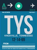 Framed TYS Knoxville Luggage Tag II
