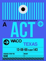 Framed ACT Waco Luggage Tag II