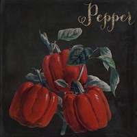 Framed 'Medley Pepper' border=