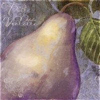 Framed 'Violette I' border=
