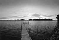 Framed Pier in Lake Minnetonka, Minnesota