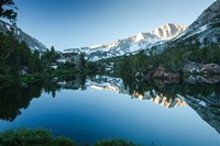 Framed Reflection of Mountain in a River, Sierra Nevada, California