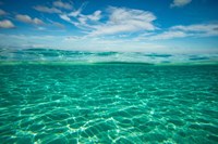 Framed Clouds over the Pacific Ocean, Bora Bora, French Polynesia