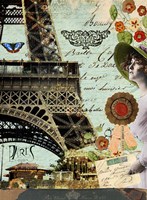 Framed Paris Dream Scape