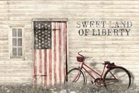 Framed Sweet Land of Liberty