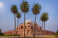 Framed Exterior view of Humayun's Tomb in New Delhi, India