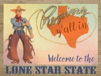 Framed Lone Star State