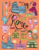 Framed Travel Rome