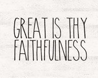 Framed Faithfulness