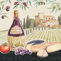 Framed Tuscan Flavor II