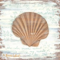 Framed 'Ocean Scallop' border=