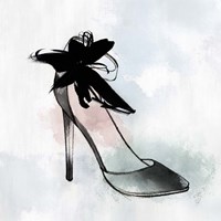 Framed Black Heel II