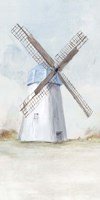 Framed Blue Windmill I