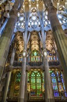 Framed Colorful Barcelona 5