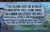 Framed Berlin Wall 12