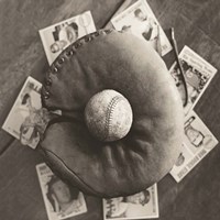 Framed Baseball Nostalgia III