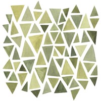 Framed Celadon Geometry II