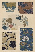 Framed Japanese Textile Design VIII