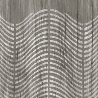 Framed 'Weathered Wood Patterns X' border=