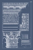 Framed Column & Cornice Blueprint II