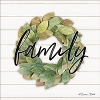 Framed Family Wreath