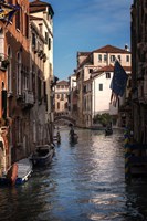 Framed Passing Gondolas