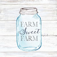 Framed Farmhouse Stamp Mason Jar