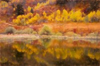 Framed Autumn's Reflection