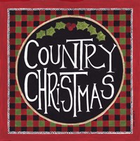 Framed Country Christmas