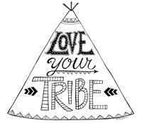 Framed Love Your Tribe