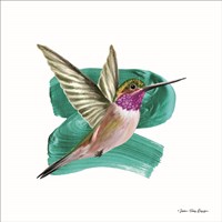 Framed Hummingbird I