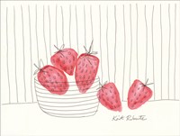 Framed Sweet as Strawberries